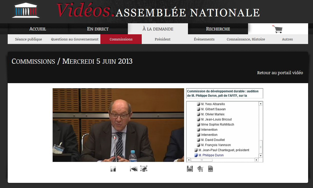 Audition Philippe DURON Audition Philippe DURON