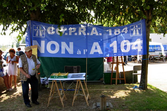 Stand du COPRA 184 au Forum des Associations d'Andrésy