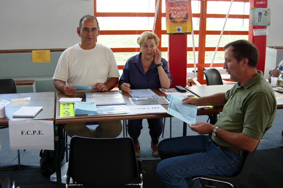 Stand du COPRA 184 au Forum des Associations de Maurecourt