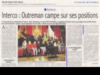 Le Courrier des Yvelines du mercredi 18 janvier 2012 - Voeux du Maire d'Achères