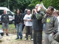 Victor Blot (porte parole) et Philippe Barron (1er adjoint au maire de Carrières / Poissy)