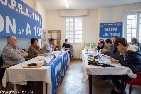 Conférence de presse CO.P.R.A. 184 du 23 mars 2017 à Carrières-sous-Poissy